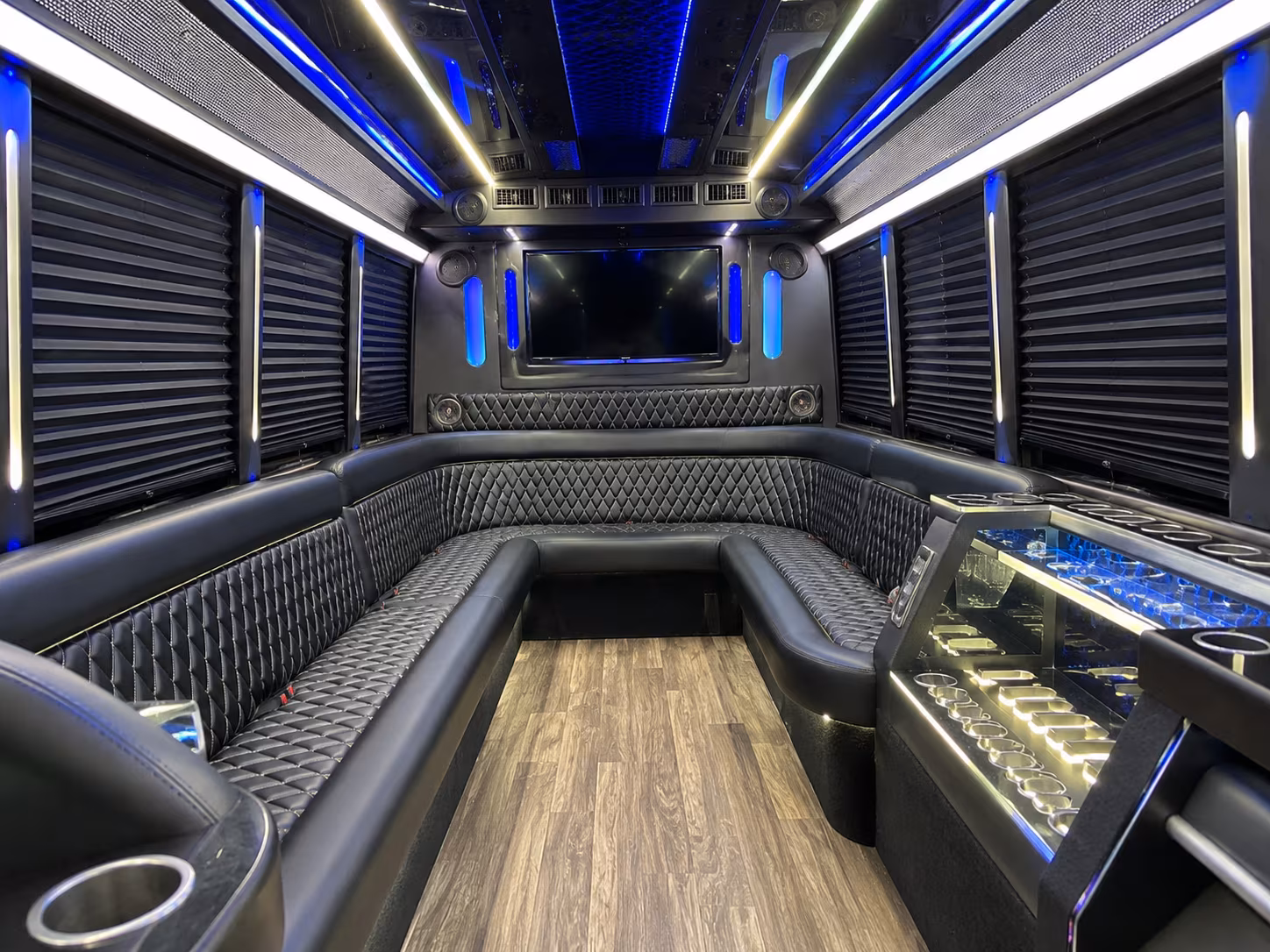 bellflower concert party bus rental