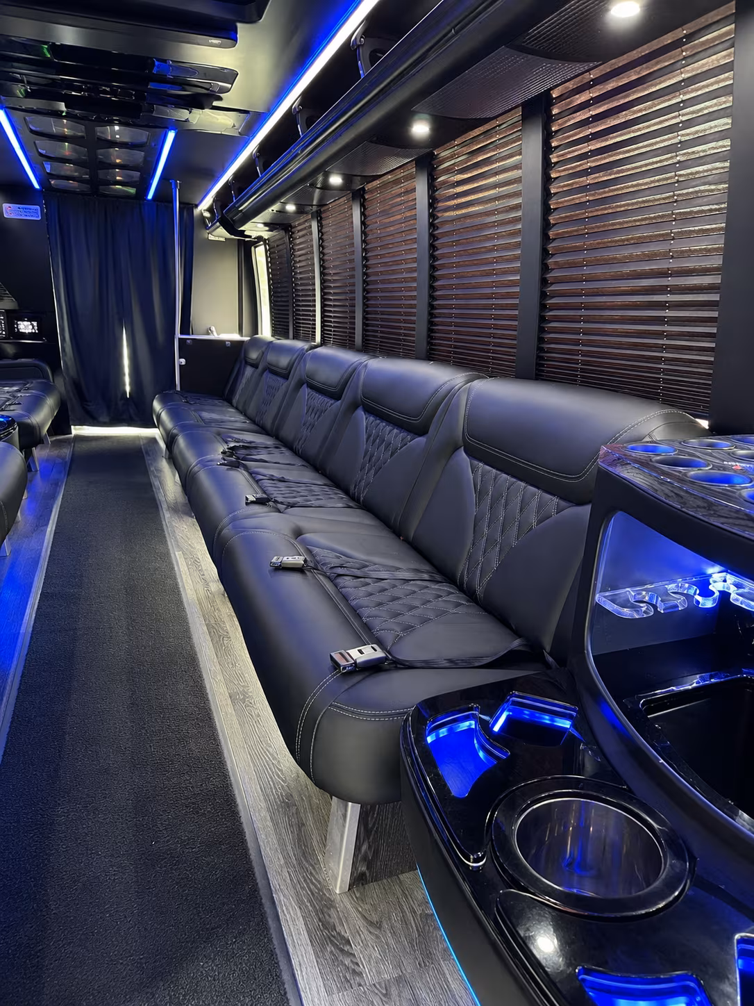 bellflower wedding party bus rental
