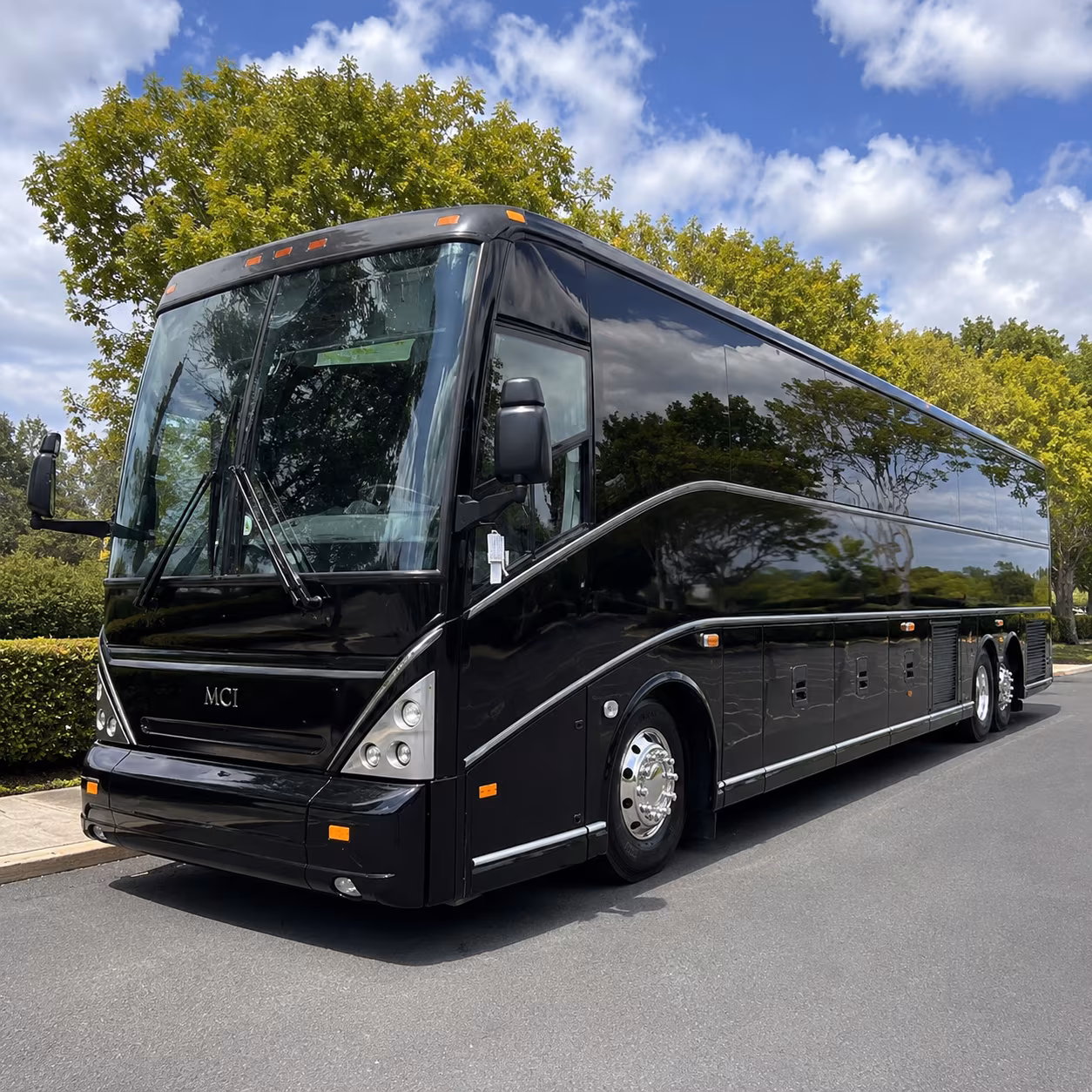 downey private charter bus transportation for downey events