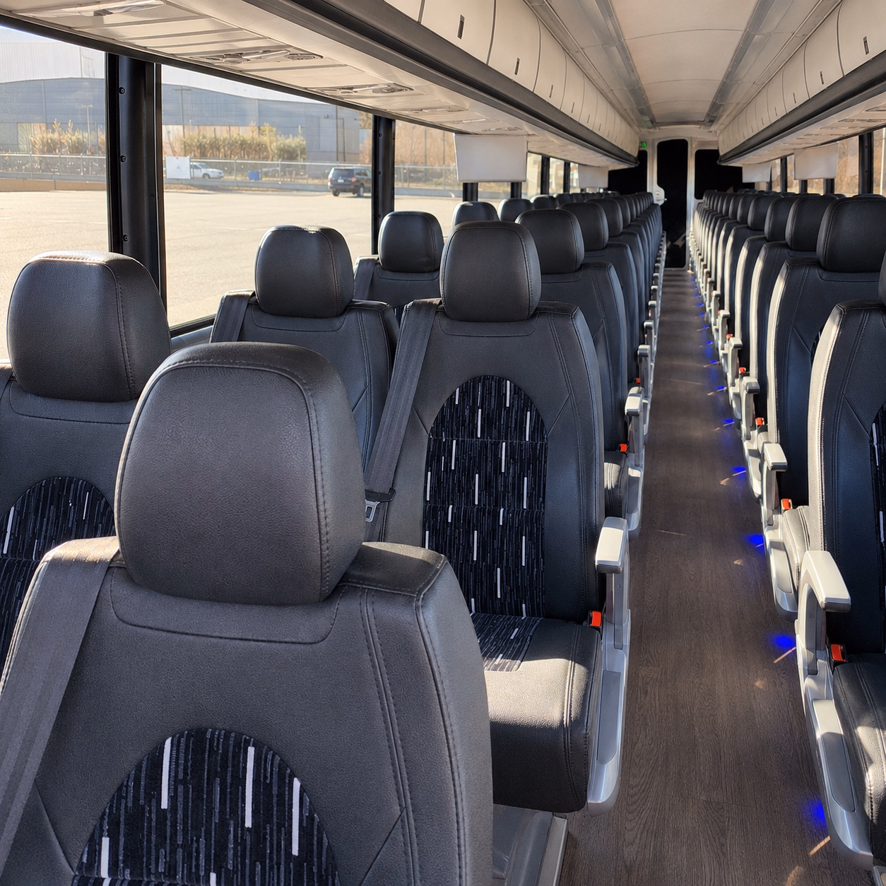 fullerton easy corporate transportation with a fullerton charter bus