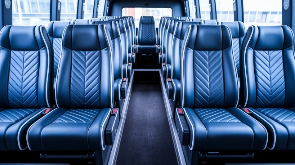 20 passenger minibus inside downey