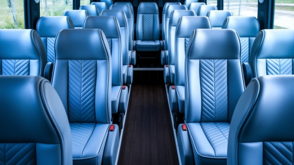 35 passenger minibus inside south gate