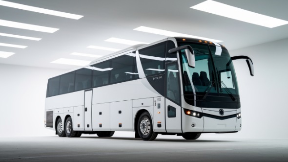 54 passenger charter bus compton